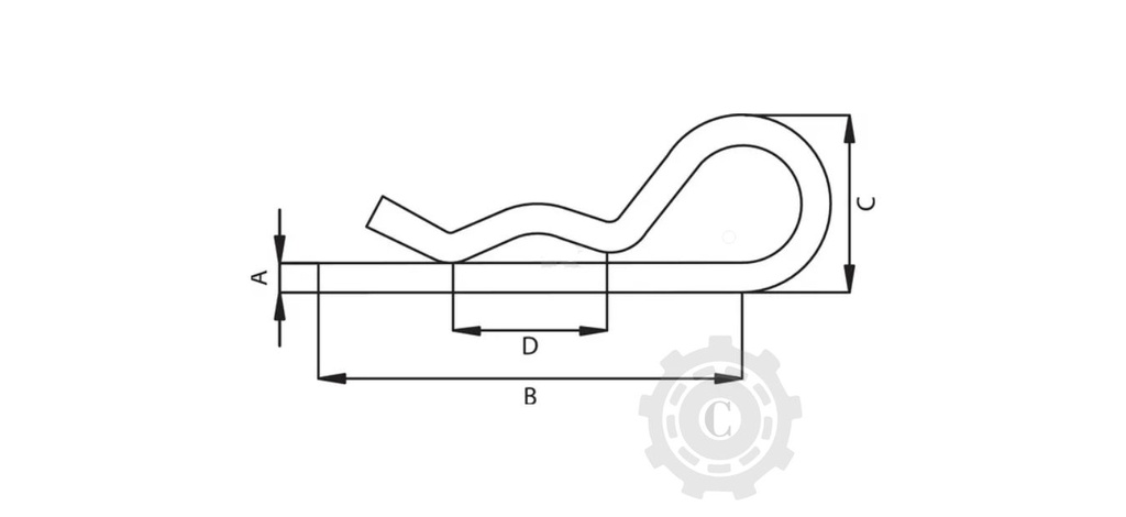 CL35EKR SET 5 BUC SPLINT R 3,5MM