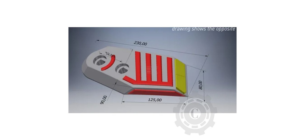 622164SHCN VARF BRAZDAR CARBURA DREAPTA POTRIVIT PT KHUN