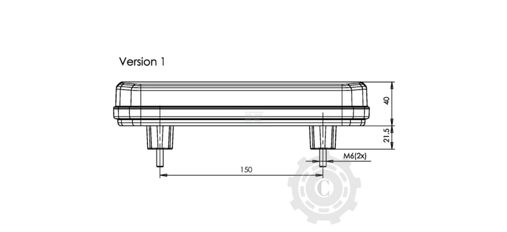 LA40053 LAMPA SPATE MULTIFUNCTIONALA LED DREPTUNGHIULARA