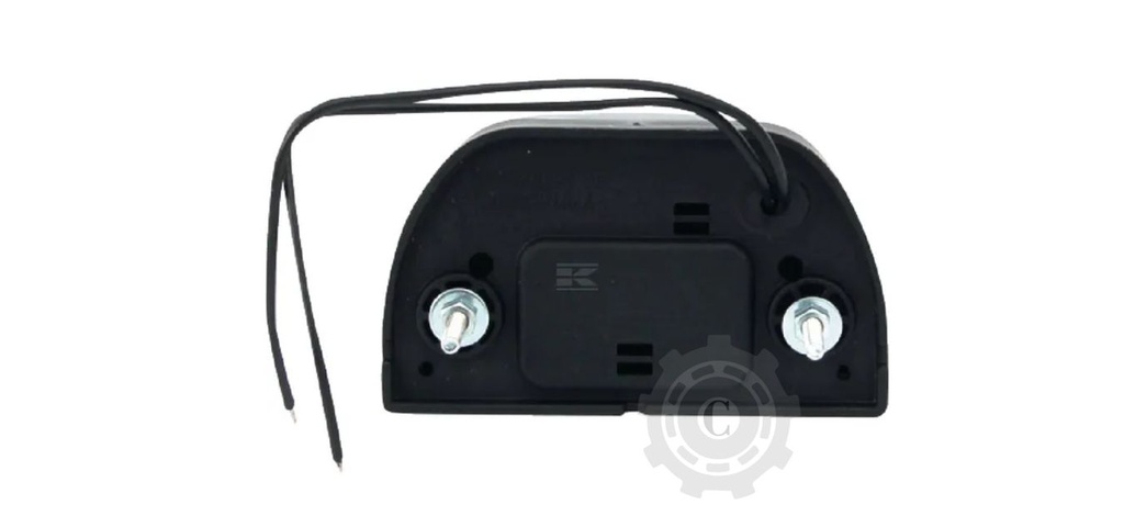 LA41002 LAMPA NUMAR INMATRICULARE LED 12-24V NEAGRA