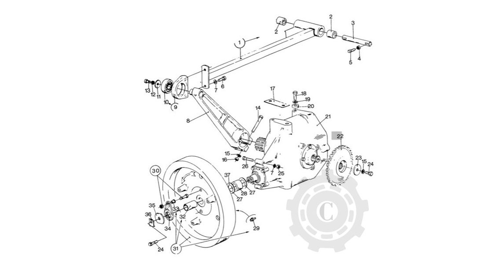 Pinion Z38 NH