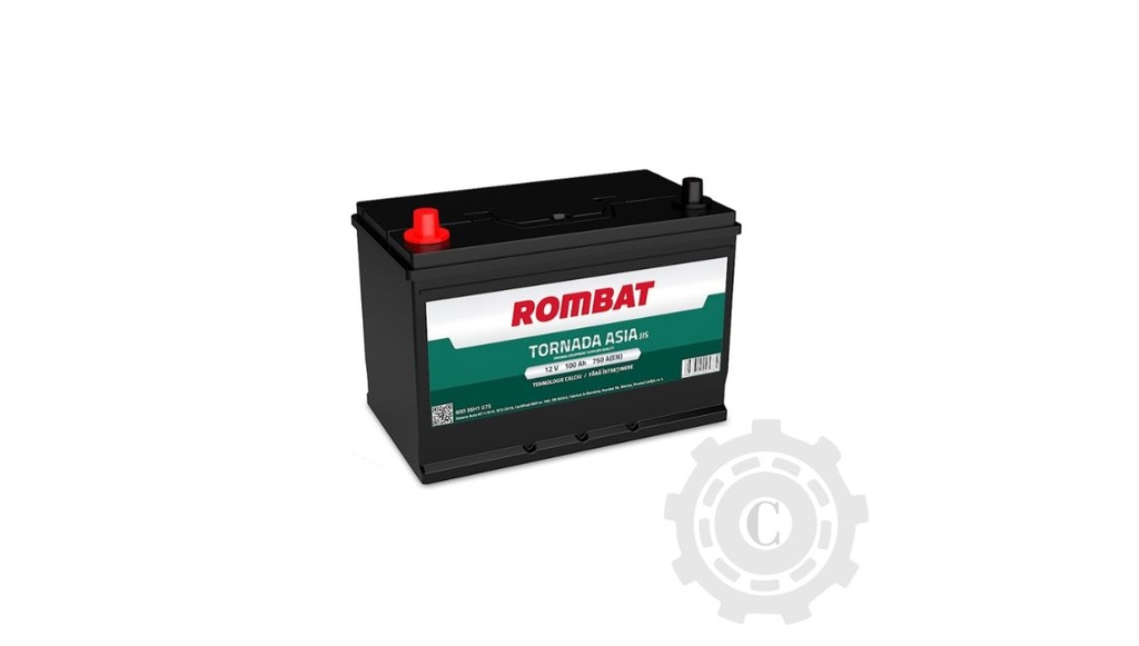 ACUMULATOR ROMBAT TORNADA ASIA12V 100AH 750AH +DR