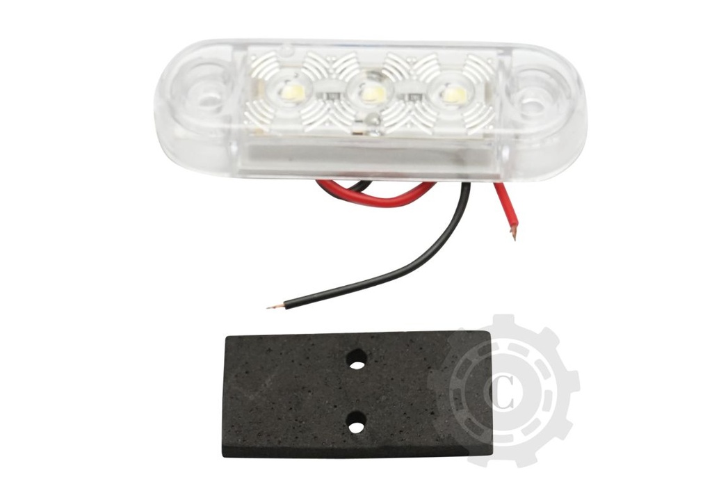 LAMPA LATERALA 12-24V ALB