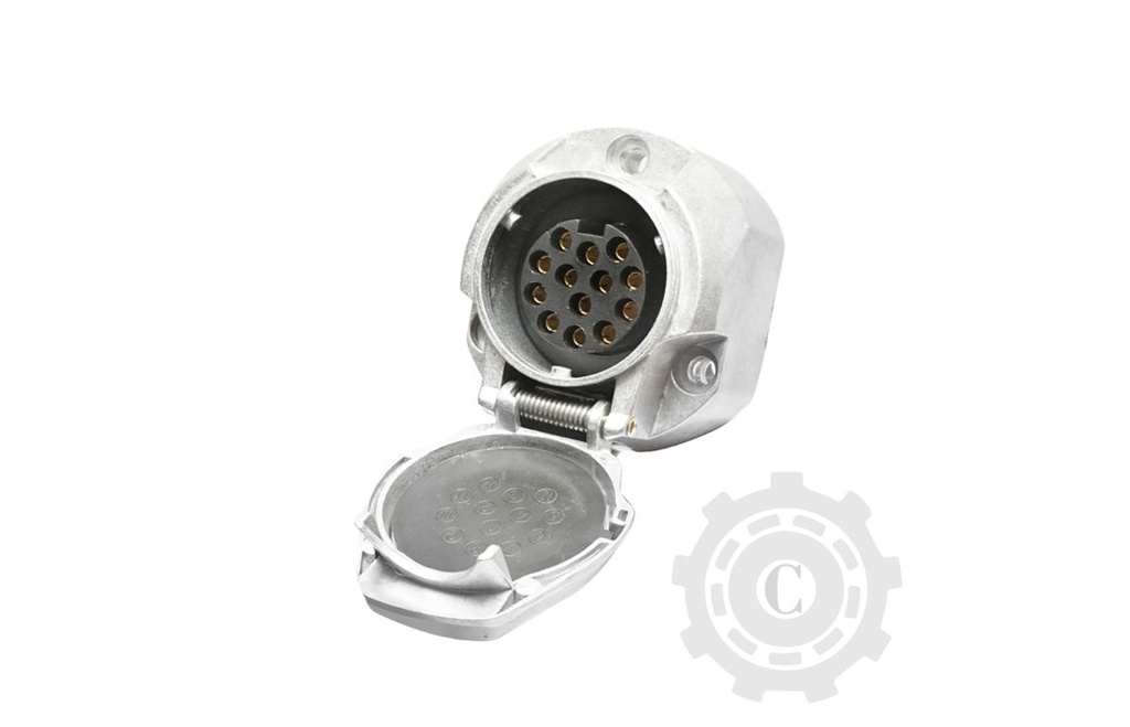 PRIZA DIN ALUMINIU 13 PINI 12V