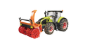 Tractor Claas Axion 950 cu lanturi si freza de zapada