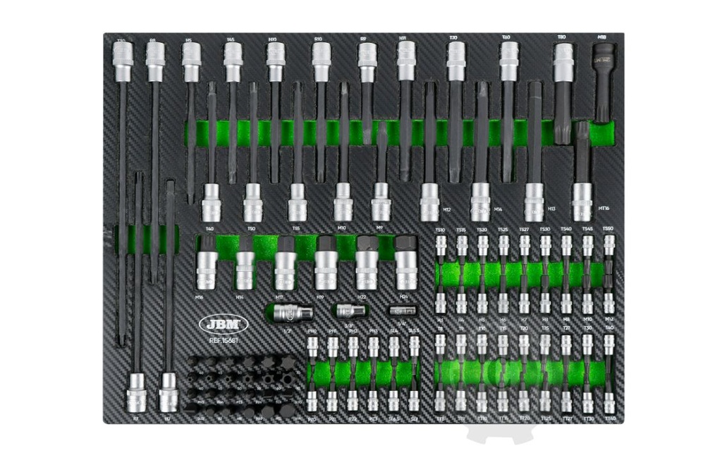 TRUSA CU BITS DIN FIBRA DE CARBON 104 PIESE