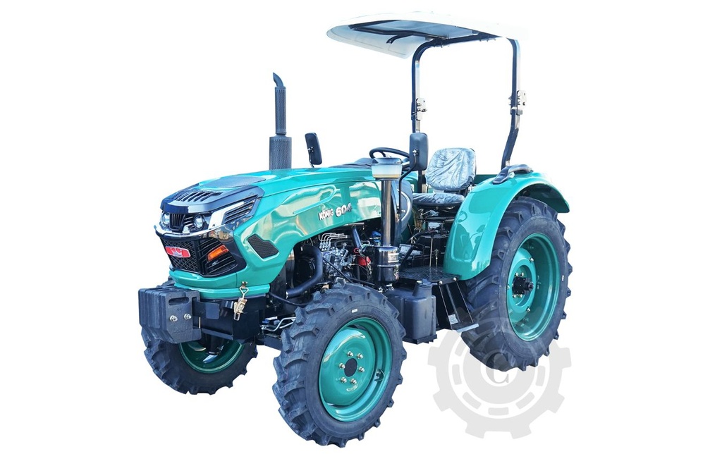 Tractor KONIG 604, 4x4, 60CP, cu parasolar, roti 8.3-16/12.4-28