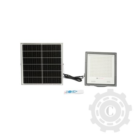 PROIECTOR LED 200W CU PANOU SOLAR 20W