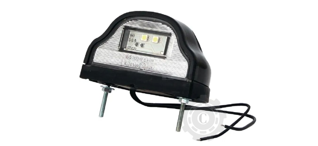 LA41002 LAMPA NUMAR INMATRICULARE LED 12-24V NEAGRA