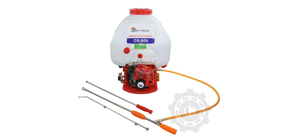 ATOMIZOR CU LANCE 30L, MOTOR PE BENZINA OS-909