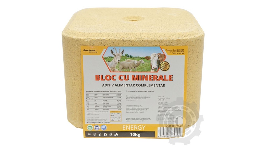 BLOC CU MINERALE 10KG