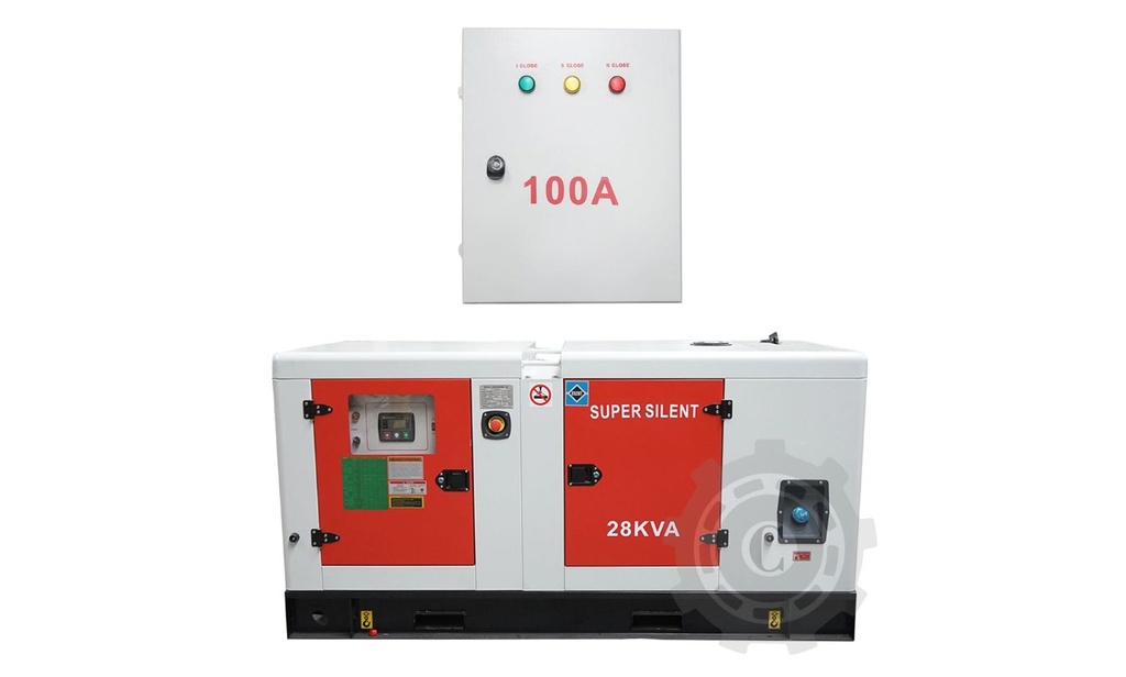 GENERATOR 28KVA CU ATS