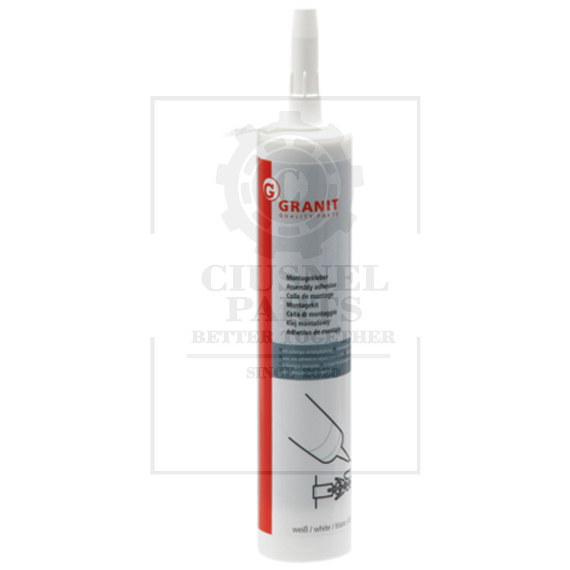 Adeziv SILICON alb 310 ml cartus GRANIT