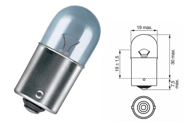 8GA 002 071-131-BEC R10W 12V 10W BA15S