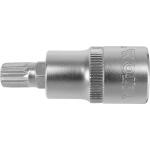 Bit spline M10 cu adaptor 1/2" 55 mm YT04343