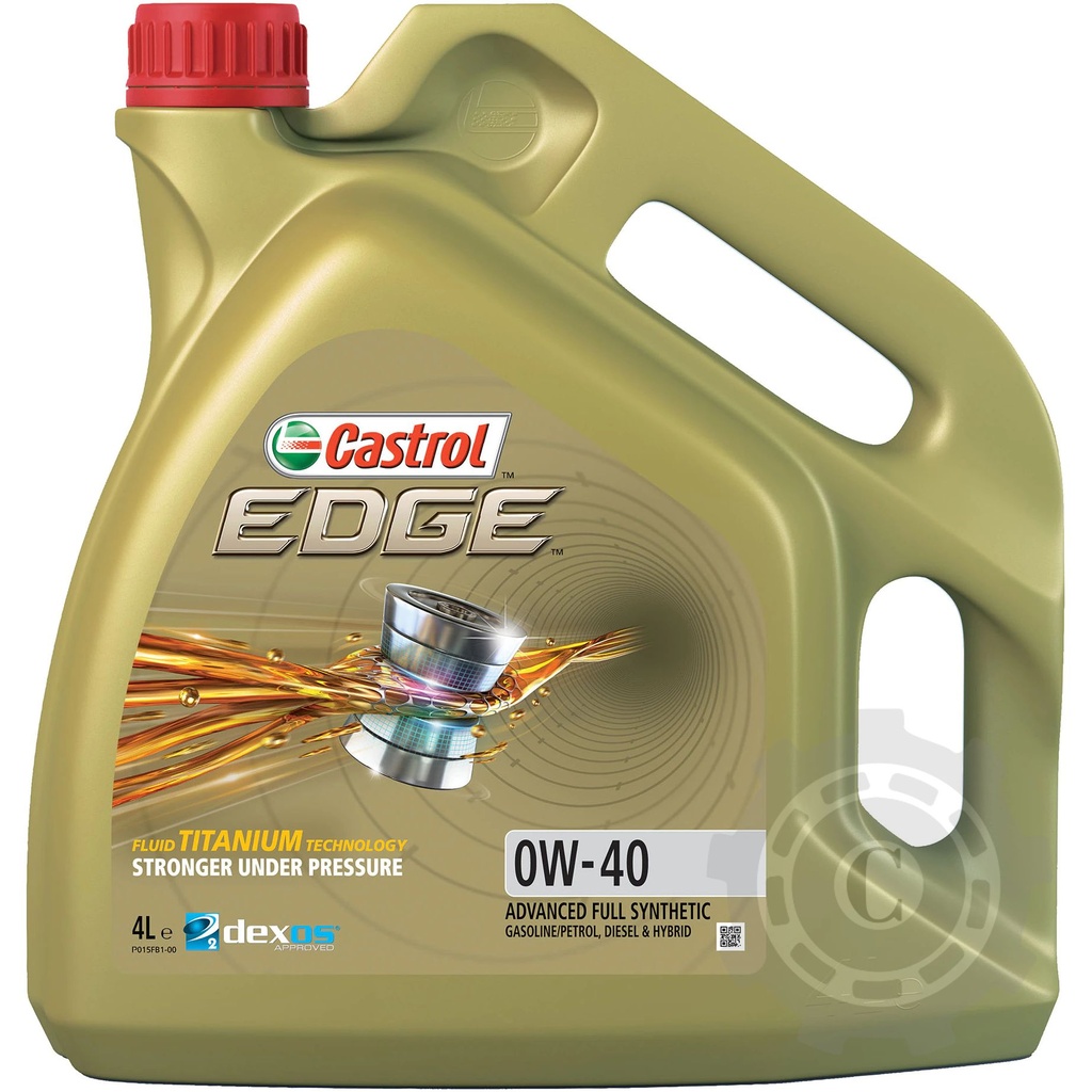 ULEI CASTROL 0W40 EDGE 4L