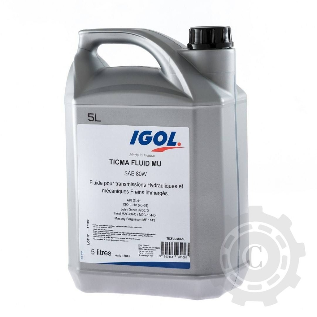 ULEI IGOL TICMA FLUID MU 80W 5L