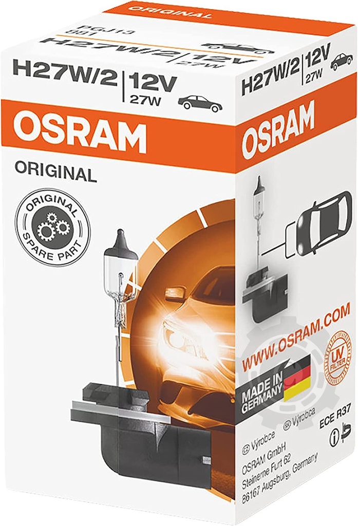 BEC 12V H27 W/2 OSRAM