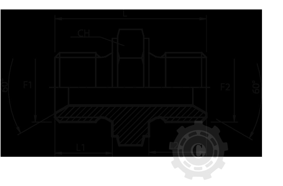 ADAPTOR D FE G06 3/8