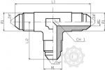 ADAPTOR T AGJ 1/2 UNF 81526222