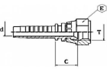 OLAND TOYOTA DN10 3/8 CON INVERS 