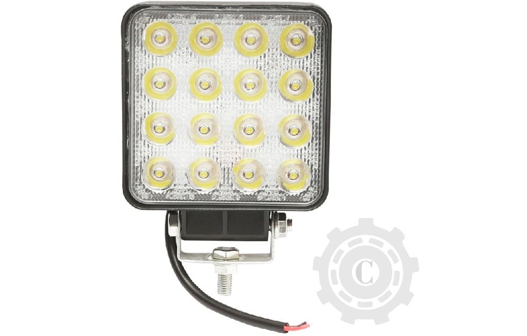 LAMPA 10-60V 48W UNGHI DE RADIERE 60 PATRAT