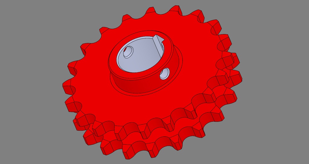 72-0316/1 PINION DUBLU ZMAJ