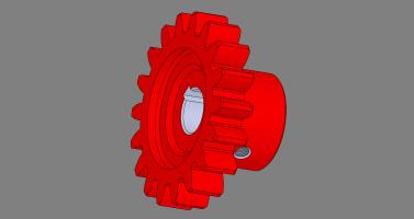 PINION Z18/5.5 D25 72-0591 ZMAJ