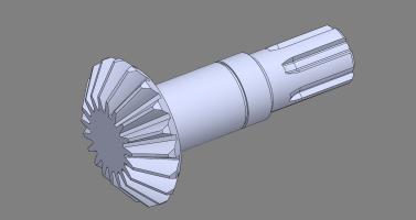 AX CU PINION CONIC 72-0135 SIP TORNADO