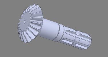 AX CU PINION CONIC 72-0713 SIP TORNADO