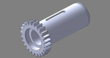 AX CU PINION 73-2000 SIP TORNADO