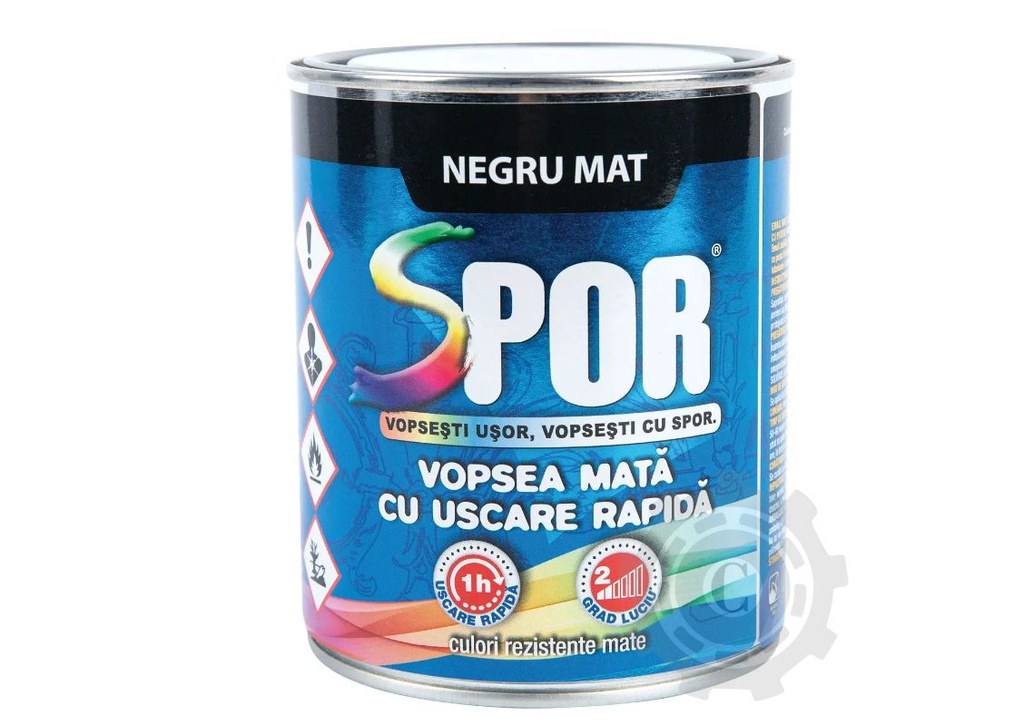 VOPSEA SPOR NEGRU MAT 750ML