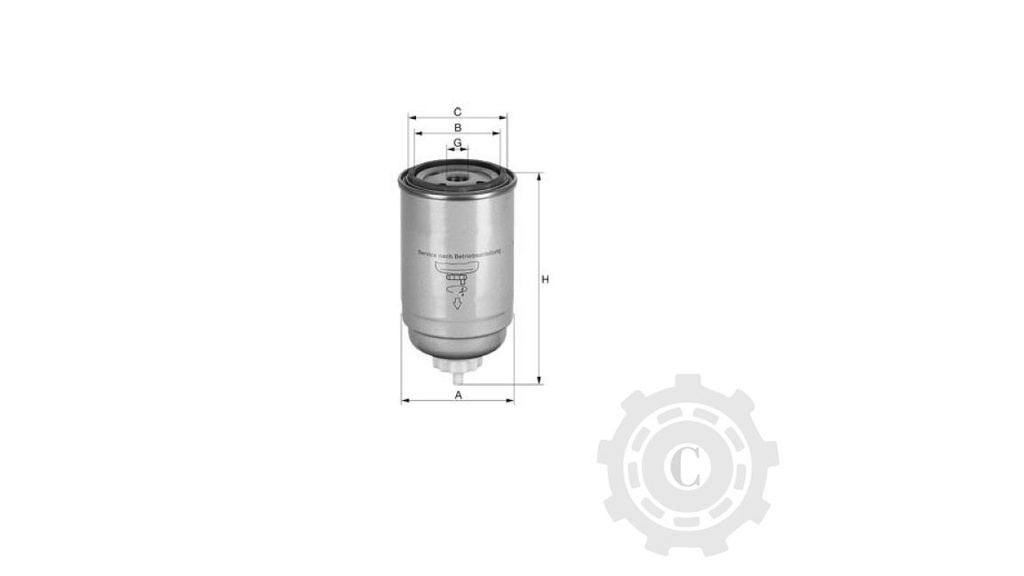 SN40528 FILTRU COMBUSTIBIL