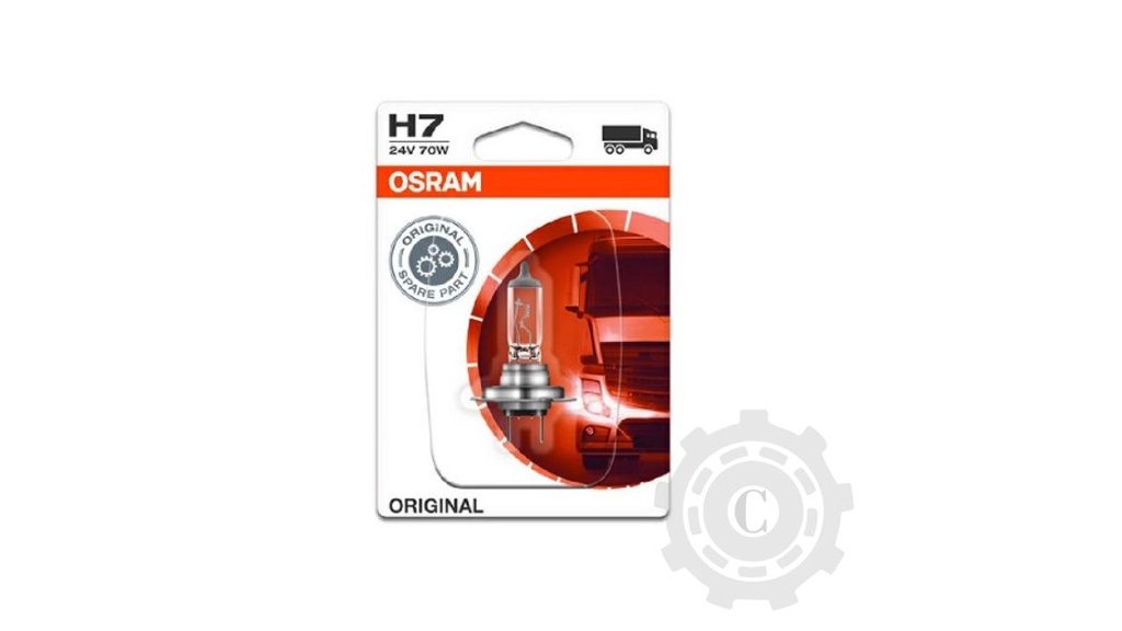 BEC CAMION 24V H7 70W ORIGINAL OSRAM