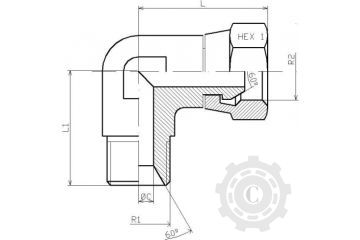 BSPL-FEFIO 1 ADAPTOR L BSP CU FIL EXT SI OLANDEZA INCHIDERE PE CON1-1