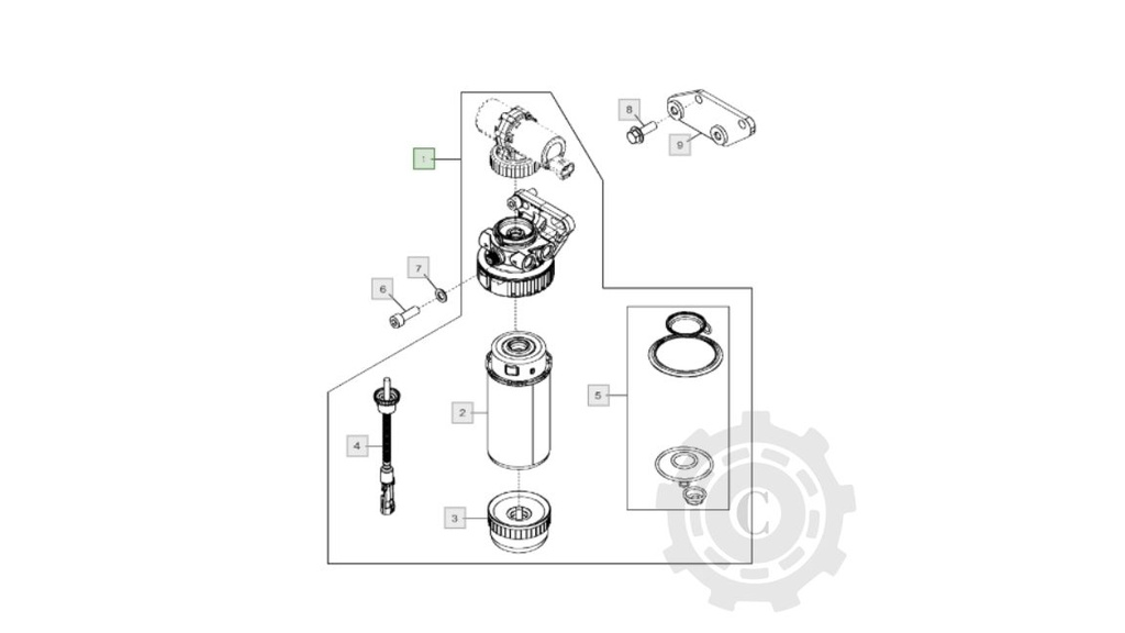 DZ102088 FILTRU ASAMBLAT