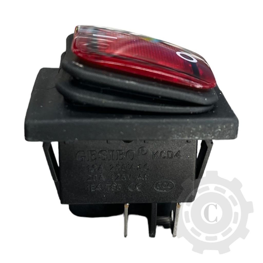 Buton cu LED 12V (waterproof)