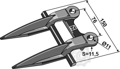 [CP063710] DEGET DUBLU CLAAS