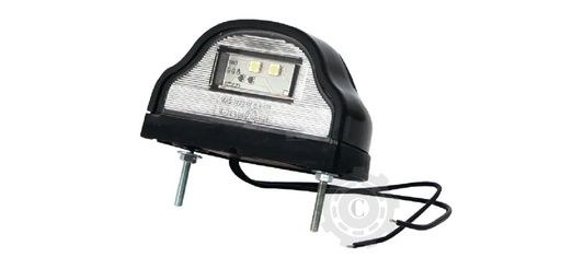 [CP070747] LA41002 LAMPA NUMAR INMATRICULARE LED 12-24V NEAGRA