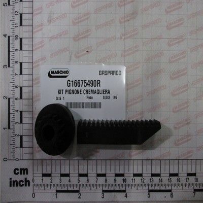 [CP001670] G16675490R KIT PIGNONE CREMAGLIERA