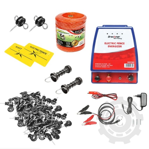 [CP014136] KIT COMPLET 12/220V.3,5J.FIR X100.IZOLATORI