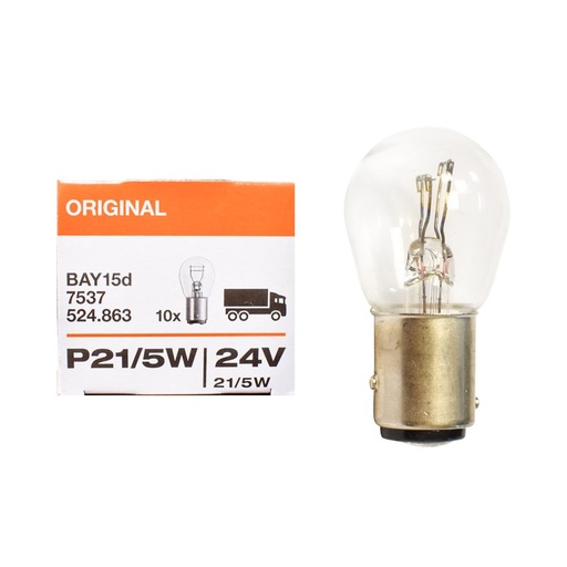 [CP018571] BEC 24V 21X5W BAY15D SELUM