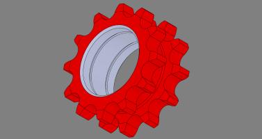 [CP018824] PINION DUBLU Z12/19.05 D47 72-0518 ZMAJ