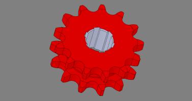 [CP018851] PINION DUBLU 2 Z13/19.05 72-0545 ZMAJ