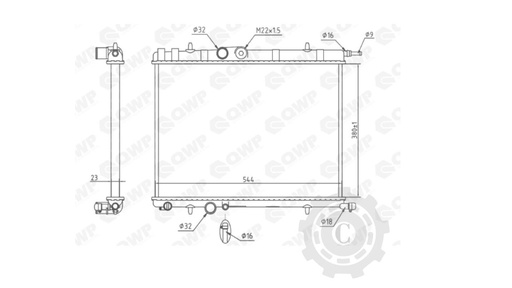 [CP062262] RADIATOR RACIRE